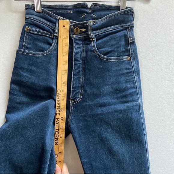 Berlin high waisted denim jeans Sz XS 24” - Picture 9 of 11